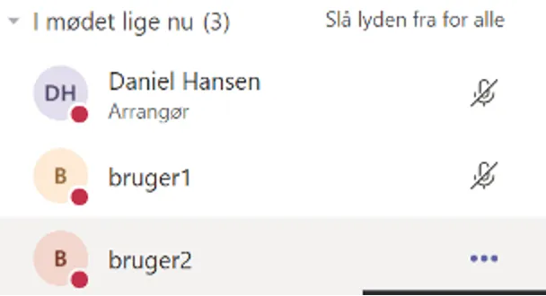 Klik på de træk prikker som anvist på billedet for at ændre rettighederne.