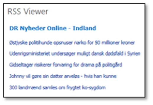 Afslutningen skal der indsættes en url. 