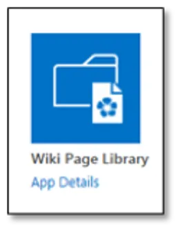 Wiki-page library ikon.